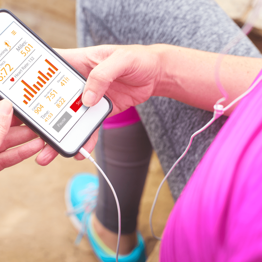 Fitness trackers and apps